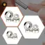 {TB & Bag} Vòng bi Mini 4 chiếc tốc độ cao Thay thế cho tay khoan móng tay KUPA UPPOWER UP200 UG12 / SUG12.