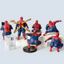 Avengers Béo Người Nhện 8cm Hình Sưu Tập Siêu Anh Hùng Chibi Người Nhện Búp Bê Hành Động PVC Để Bàn Xe Trang Trí Quà Tặng