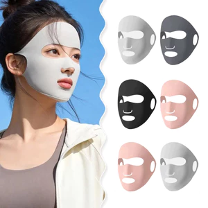Mặt nạ chống nắng toàn mặt UPF 50 + mới dành cho nam giới - Ultra Light 7g Ice Silk Face Cover