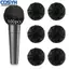 <cosyh>Disposable Mic Cover Non-woven Material Easy Replacement Blocks Saliva And Dust