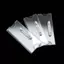 TRTR Trống Thẻ Tên Acrylic Huy Hiệu 10-50 Cái 70x30mm Chèn Cho Sinh Viên Văn Phòng Hội Thảo Công Ty Sử Dụng VN