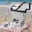 Túi đựng đồ chống nước EBINLANDS, Túi trang điểm trong suốt PVC chống thấm nước, Túi bơi tập thể dục đeo chéo dung tích lớn Quần áo tập thể dục