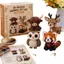Nhỏ 3D Đính Hạt Động Vật DIY Bộ Handmade Đính Hạt Nghệ Thuật Thủ Công Bộ Với Hướng Dẫn Dễ Thương Hạt Thủ Công Động Vật jiwvn