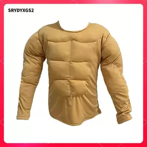 Áo Sơ Mi Cơ Trang Phục Trẻ Em Bé Trai Thực Tế Ngực Shaper Đảng Trang Phục Cho Halloween Và Sinh Nhật Lễ Kỷ Niệm