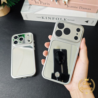 Ốp Lưng Tương Thích Cho iPhone XR Air 17 15 13 12 11 16 14 Pro Max 14 Plus X XS Max Thời Trang Mới Đơn Giản Màu Sắc Gương Tức Thì