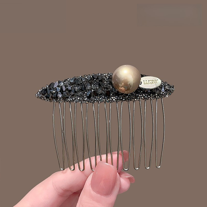 MAUROPOLI Phong Cách Mới Kim Cương Cao Cấp Ngọc Trai Tóc Ánh Sáng Sang Trọng Phù Hợp Với Cảm Giác Cao Cấp Tóc Gãy @ -