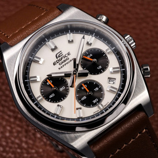 Đồng hồ nam dây da Casio Edifice EFB-730L-7AVUDF Kính Sapphire - Chống nước 100m | Edifice EFB-730L-7A