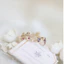 Nhẫn nữ đa năng khí chất thời trang màu tím zircon hoa