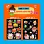 Poster decal TRÀ DÂU TẰM trang trí quán nước,xe đẩy, dán tường, tủ kính,cao cấp chống nước- A4 cắt sẵn chỉ cần lột dán