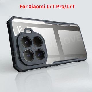 Ốp Điện Thoại Cho Xiaomi 17T Pro 5G 2026 Xiaomi 17T 15T Pro 5G 4G 2026 Acrylic Bảo Vệ Trong Suốt Vỏ Chống Sốc Ốp Lưng