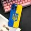TP-2 Ukraine Cờ Thẩm Mỹ Ốp Lưng Điện Thoại IPhone 17 16 15 14 13 12 11 Pro Max Plus Mini Đen Mờ Vỏ Mềm Funda