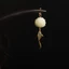 WHX-Ebony Bodhi Lotus Chalcedony Kẹp Tóc Cổ Điển Zen Đĩa Kẹp Tóc Mới Trung Quốc Kẹp Tóc Sườn Xám Phụ Kiện Tóc Phụ Kiện