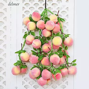 DELMER Trái Cây Nhân Tạo Nhà DIY Trái Cây Nhựa Đảng 1 Rau Giả