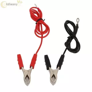 Cáp Biến Tần EDIWANY, Có Lỗ Có Kẹp Cá Sấu Cáp Pin, Dây Hàng Rào Điện Hạng Nặng Bền RV
