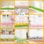 Decal chân tường hoa cỏ đẹp mắt, dễ dán - Chất lượng cao, đã có keo sẵn!