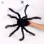 Đồ trang trí nhện Halloween - Nhện giả lông lớn có mắt đỏ cho bữa tiệc ngoài trời