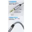 Cáp âm thanh USB-C sang 3,5mm, Âm thanh Hi-Fi, Bện Nylon, Mạ vàng, Dây Aux dài 0,5m-5m cho điện thoại, máy tính xách tay, âm thanh nổi trên ô tô, tai nghe, loa