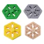 < Pluscloth > Đồ chơi Spinner Fidget in 3d để giảm căng thẳng Giảm lo âu Máy quay hồi chuyển đầu ngón tay có thể mở rộng di động cho trẻ em Người lớn Máy quay nhựa Đông Nam Á