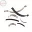 Hodou 10 Chiếc Loại C Lò Xo Thép Không Gỉ Hoặc Thép Mangan Dây Phẳng Arc Kẹp Lò Xo Định Vị Lò Xo VN