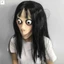 Mặt nạ toàn đầu cao su kèm tóc - Đạo cụ trang phục Halloween cho các bữa tiệc theo chủ đề