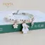 PNPIA- Mới Đơn Giản Và Dễ Thương Hoạt Hình Thỏ Vòng Tay Nữ Học Sinh Trẻ Em Bạn Thân Nhất Quà Tặng Trang Sức Hoang Dã