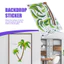 Nhãn dán cây cọ dừa Decal dán tường bãi biển nhiệt đới Nhãn dán phông nền phòng khách