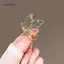 AqToCna Kim Loại Dễ Thương Bướm Thổ Cẩm Dành Cho Nữ Thanh Lịch Rỗng Ra Mịn Bướm Pin Thiết Kế Tinh Tế Dễ Dàng Phù Hợp Với Đảng Văn Phòng Cài Áo Quà Tặng AqToCna