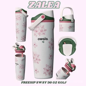 Chai thể thao phong cách đơn giản di động Owala FreeZip