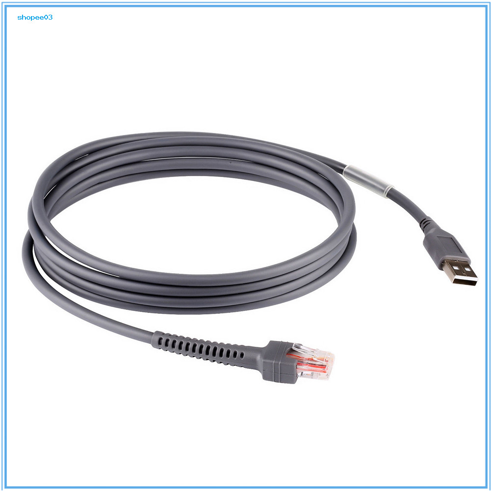 [Ky] Cáp USB 20 A sang RJ45 tốc độ cao cho máy quét mã vạch biểu tượng LS1203 LS2208