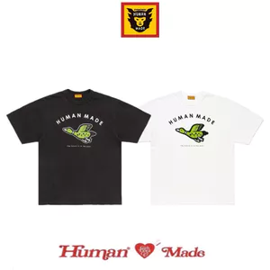 Áo nam có sẵn HU MAN Goose In hình Cotton cao cấp tay ngắn giản dị XS-3XL Unisex