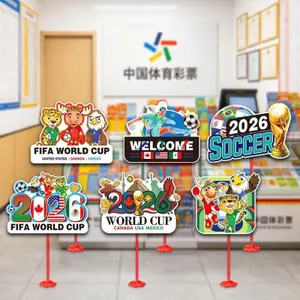 2026 World Cup Máy Tính Để Bàn Thanh Con Lăn Thanh Bóng Quạt Trò Chơi Đảng Ảnh Đạo Cụ Cầm Tay Thẻ Cổ Vũ Trang Trí 5.29