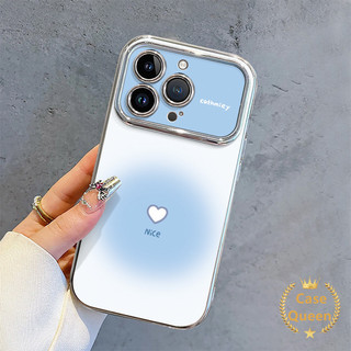 Ốp Lưng Tương Thích Cho iPhone 17 11 16 13 15 14 12 Pro Max 17 Air X XR XS Max 7 8 Plus SE 2022 Tươi Sáng Tạo Gradient Trái Tim 6D Cửa Sổ Lớn