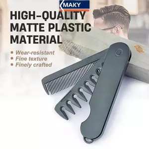 MAKY Roots Volume Tool 1 Chiếc Răng Rộng Tạo Kiểu Tóc Nhẹ Detangler Cho Thi Curly Hair Salon Essentials VN