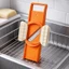 Máy cắt Mandoline cầm tay Bảo vệ bên Máy cắt rau Dụng cụ nhà bếp Cơ thể nhựa Đế tích hợp