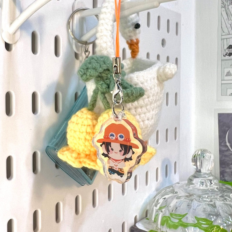 Dây treo điện thoại, Móc khóa Once Piece Đảo Hải Tặc Luffy Zoro