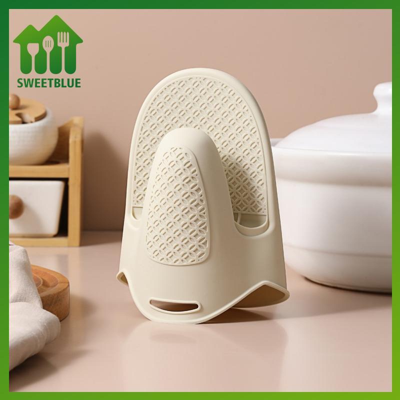 SWEET Thiêned Silicone Lò Nướng Mitts Chịu Nhiệt 1 Đôi Găng Tay Chống Thấm Nước Chống Trơn Trượt Cho BBQ Nướng Bếp Sử Dụng n