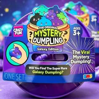 Crazy Fun Original Viral Mystery Dumpling Squishy Toy Galaxy Version Surprise Blind Pack Anti Stress Fidget Squeeze Toys