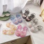 2026 Giày Sandal Trẻ Em Bé Gái Mặc Bên Ngoài Thoáng Khí Giày Đi Biển Pha Lê Thạch Đế Mềm Bé Gái Giày Công Chúa