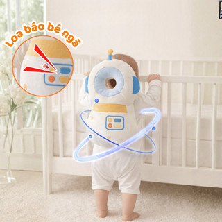 Ba Lô Đeo Chống Ngã Cho Bé Tập Đi Có Chuông Báo, Đệm Bảo Vệ Đầu Và Lưng Cho Trẻ Nhỏ An Toàn