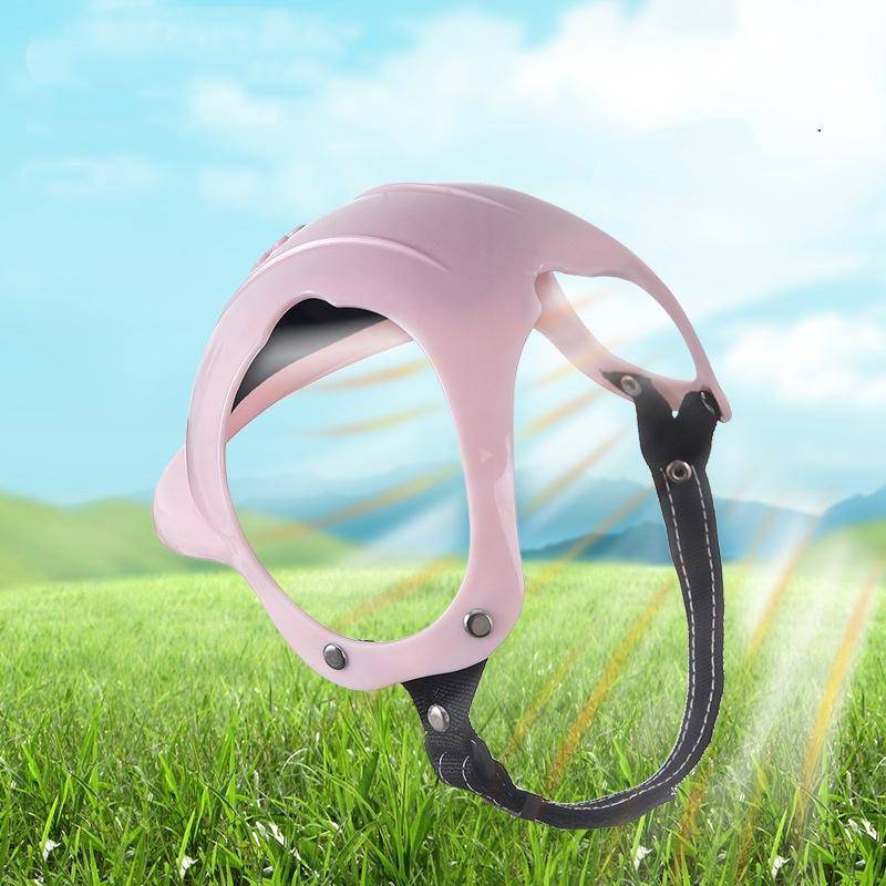Photoframe Mũ bảo hiểm thú cưng an toàn cho chó mèo Xe máy sành điệu Mũ thể thao ngoài trời VN