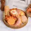 FUHUIOT Bữa Sáng Bóp Đồ Chơi Cảm Giác, Mô Hình Thực Phẩm Giả Bánh Mì Nướng Mô Phỏng Bánh Mì Bóp Đồ Chơi, Vui Nhộn Co Giãn Bóp Mềm Mô Phỏng Bánh Mì Đồ Chơi Phục Hồi Chậm Quà Tặng Trẻ Em