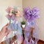 Kẹp Tóc SHUPUN, Tua Rua Bướm Dài Ruy Băng Nơ Mỏ Vịt Kẹp Tóc, Nơ Hoa Hồng Barrettes Kid