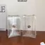 Túi đeo vai trong suốt BRARAA, Dây đeo vai Túi điện thoại PVC, Túi đeo chéo hợp kim có khóa chất lượng cao thông thường dành cho nữ