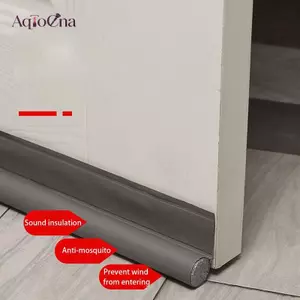 AqToCna Chống Gió Dải Dự Thảo Loại Bỏ Chặn Cửa Đáy Bảo Vệ Đôi Doorstop Chống Bụi Bloer Sealer Cách Âm AqToCna