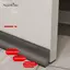 AqToCna Chống Gió Dải Dự Thảo Loại Bỏ Chặn Cửa Đáy Bảo Vệ Đôi Doorstop Chống Bụi Bloer Sealer Cách Âm AqToCna