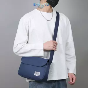 Túi nhỏ hợp thời trang nam E-WOITD 2024 Túi đeo chéo Mini đeo vai nhẹ để tập thể dục và chuyến đi cuối tuần E-WOITD