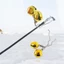 PYCOU 5 / 10 Chuông báo động cắn câu cá, Thiết kế chống rơi có độ nhạy cao Chuông câu cá kẹp, Kẹp an toàn bằng kim loại bền bỉ Cần câu chống gỉ Cảnh báo câu cá ban đêm