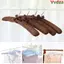 VVDZA 5 Chiếc Móc Treo Màn Hình Cửa Hàng Satin Đệm Quần Áo Xốp Móc Treo