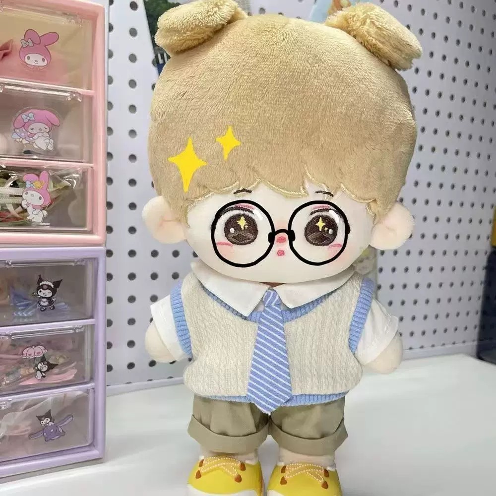 20cm Quần Áo Bé Preppy Cotton Búp Bê Không Thuộc Tính Quần Áo Dễ Thương Phù Hợp Với Búp Bê Búp Bê Trang Phục Thay Thế Hàng Sẵn Có 6.2