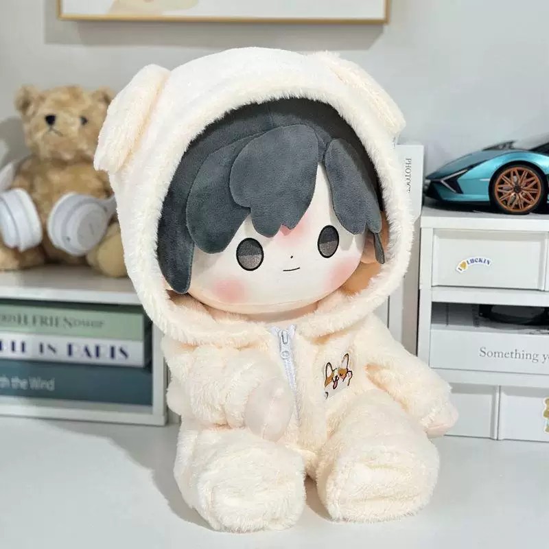Ceciu Mùa Đông Chó 40cm Cotton Búp Bê Quần Áo Ngồi Ichiban Phần Thưởng Thay Thế Không Thuộc Tính Búp Bê Búp Bê Quần Áo 6.2